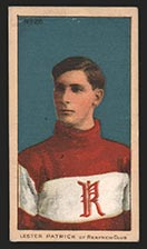 1910-1911 C56 Imperial Tobacco #26 Lester Patrick Renfrew - Front