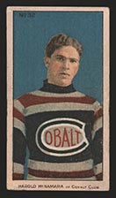 1910-1911 C56 Imperial Tobacco #32 Harold McNamara Cobalt - Front