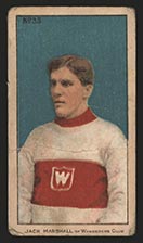 1910-1911 C56 Imperial Tobacco #33 Jack Marshall Wanderers - Front