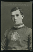 1910-1911 Sweet Caporal #37 Arthur Bernier Canadiens - Front