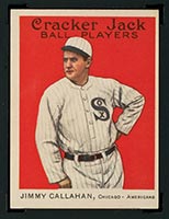 1914 E145 Cracker Jack #111 Nixey Callahan Chicago (American) - Front