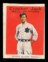 1914 E145 Cracker Jack #113 George Suggs Baltimore (Federal) - Front