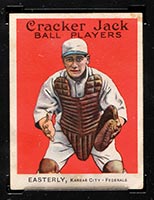 1914 E145 Cracker Jack #117 Theodore Easterly Kansas City (Federal) - Front