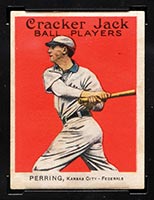1914 E145 Cracker Jack #119 George Perring Kansas City (Federal) - Front