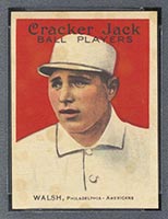 1914 E145 Cracker Jack #144 Jimmy Walsh Philadelphia (American) - Front