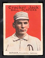 1914 E145 Cracker Jack #19 Chief Bender Philadelphia (American) - Front