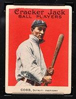 1914 E145 Cracker Jack #30 Ty Cobb Detroit (American) - Front