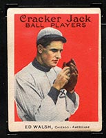 1914 E145 Cracker Jack #36 Ed Walsh Chicago (American) - Front