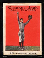 1914 E145 Cracker Jack #38 Charles Dooin Philadelphia (National) - Front