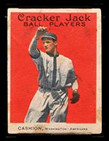 1914 E145 Cracker Jack #62 Jay Cashion Chicago (American) - Front