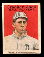 1914 E145 Cracker Jack #7 Edward Collins Philadelphia (American) - Front