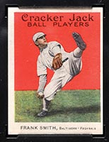 1914 E145 Cracker Jack #90 Frank Smith Baltimore (Federal) - Front