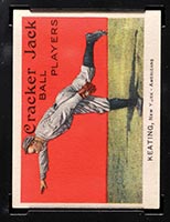1914 E145 Cracker Jack #95 Ray Keating New York (American) - Front