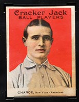 1914 E145 Cracker Jack #99 Frank Chance New York (American) - Front