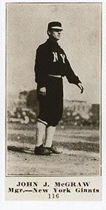 1915-1916 M101-4 Sporting News #116 John J. McGraw New York Giants