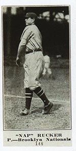1915-1916 M101-4 Sporting News #148 “Nap” Rucker Brooklyn (National)