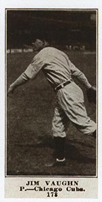 1915-1916 M101-4 Sporting News #178 Jim Vaughn Chicago Cubs