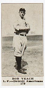 1915-1916 M101-4 Sporting News #179 Bob Veach Detroit (American)