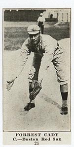 1915-1916 M101-4 Sporting News #25 Forrest Cady Boston Red Sox