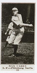 1915-1916 M101-4 Sporting News #28 Max Carey Pittsburg (National)