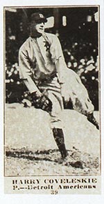 1915-1916 M101-4 Sporting News #39 Harry Coveleskie (Coveleski) Detroit (American)
