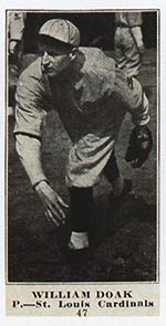 1915-1916 M101-4 Sporting News #47 William Doak St. Louis Cardinals