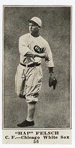 1915-1916 M101-4 Sporting News #56 “Hap” Felsch Chicago White Sox