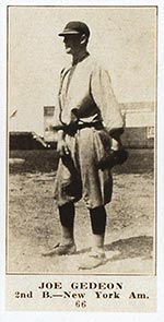 1915-1916 M101-4 Sporting News #66 Joe Gedeon New York (American)