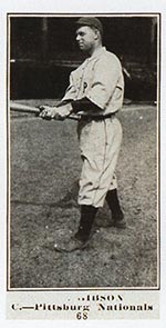 1915-1916 M101-4 Sporting News #68 Geo. Gibson Pittsburg (National)