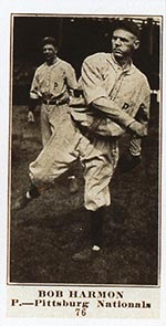 1915-1916 M101-4 Sporting News #76 Bob Harmon Pittsburg