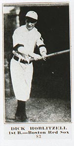 1915-1916 M101-4 Sporting News #83 Dick Hoblitzell Boston Red Sox