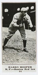 1915-1916 M101-4 Sporting News #84 Harry Hooper Boston Red Sox