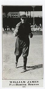 1915-1916 M101-4 Sporting News #88 William James Boston Braves