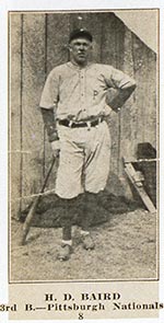 1915-1916 M101-4 Sporting News #8 H.D. Baird Pittsburg (National)