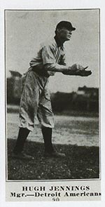 1915-1916 M101-4 Sporting News #90 Hugh Jennings Detroit (American)