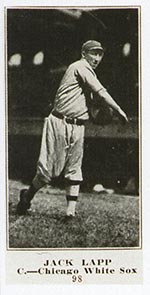 1915-1916 M101-4 Sporting News #98 Jack Lapp Chicago White Sox