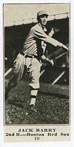 1915-1916 M101-5 Sporting News #10 Jack Barry Boston Red Sox