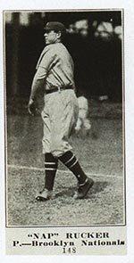 1915-1916 M101-5 Sporting News #148 “Nap” Rucker Brooklyn (National)