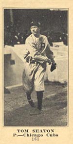 1915-1916 M101-5 Sporting News #161 Tom Seaton Chicago Cubs
