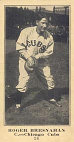 1915-1916 M101-5 Sporting News #16 Roger Bresnahan Chicago Cubs