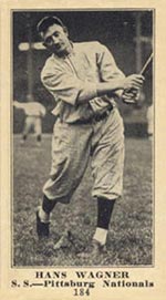 1915-1916 M101-5 Sporting News #184 Hans (Honus) Wagner Pittsburg (National)