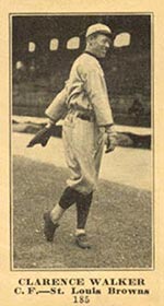 1915-1916 M101-5 Sporting News #185 Clarence Walker Boston Red Sox