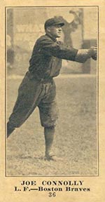 1915-1916 M101-5 Sporting News #36 Joe Connolly Boston Braves
