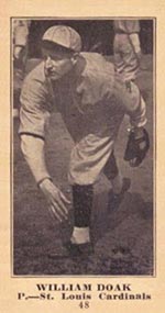 1915-1916 M101-5 Sporting News #48 William Doak St. Louis Cardinals