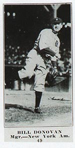 1915-1916 M101-5 Sporting News #49 Bill Donovan New York (American)