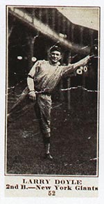1915-1916 M101-5 Sporting News #52 Larry Doyle New York Giants