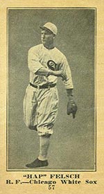 1915-1916 M101-5 Sporting News #57 “Hap” Felsch Chicago White Sox
