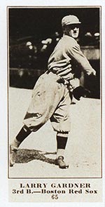 1915-1916 M101-5 Sporting News #65 Larry Gardner Boston Red Sox