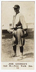 1915-1916 M101-5 Sporting News #66 Joe Gedeon New York (American)