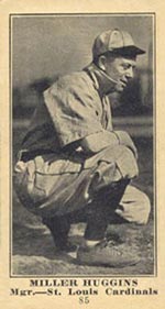 1915-1916 M101-5 Sporting News #85 Miller Huggins St. Louis Cardinals